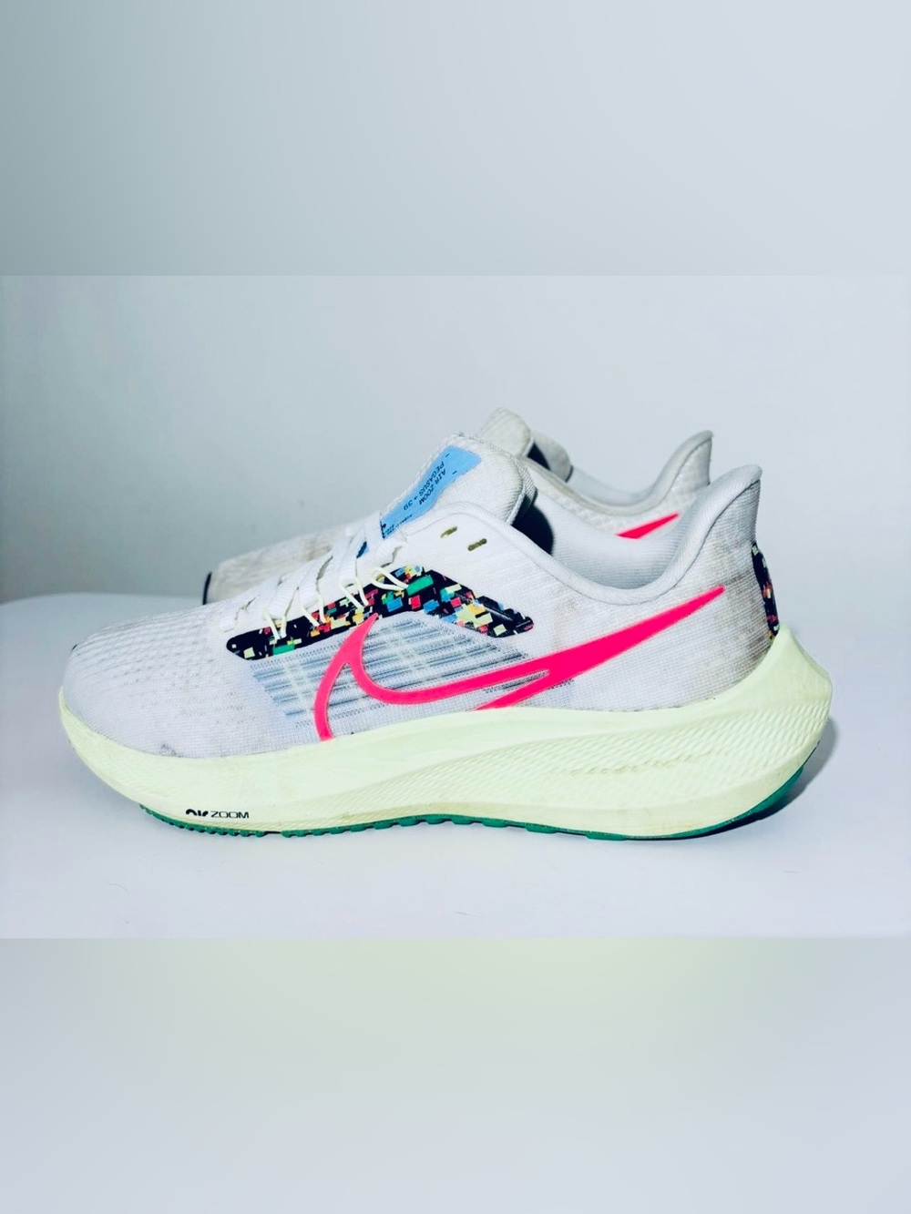 Nike Air Zoom Pegasus 39 Confetti Hot Punch FD0878-100 Sneakers Shoes-Womens 8.5